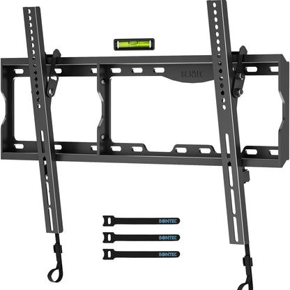 BONTEC TV Wall Bracket for Most 17-86 inch LED LCD OLED Plasma Flat Curved TVs