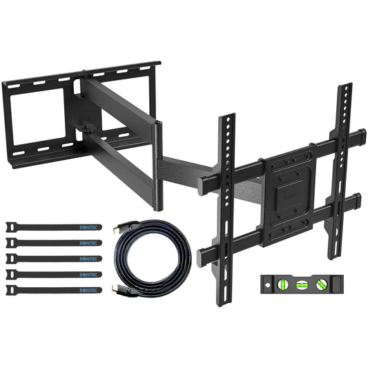 BONTEC TV Wall Bracket with Extra Long Articulated Arm for 32-70 inch up to 60 kg
