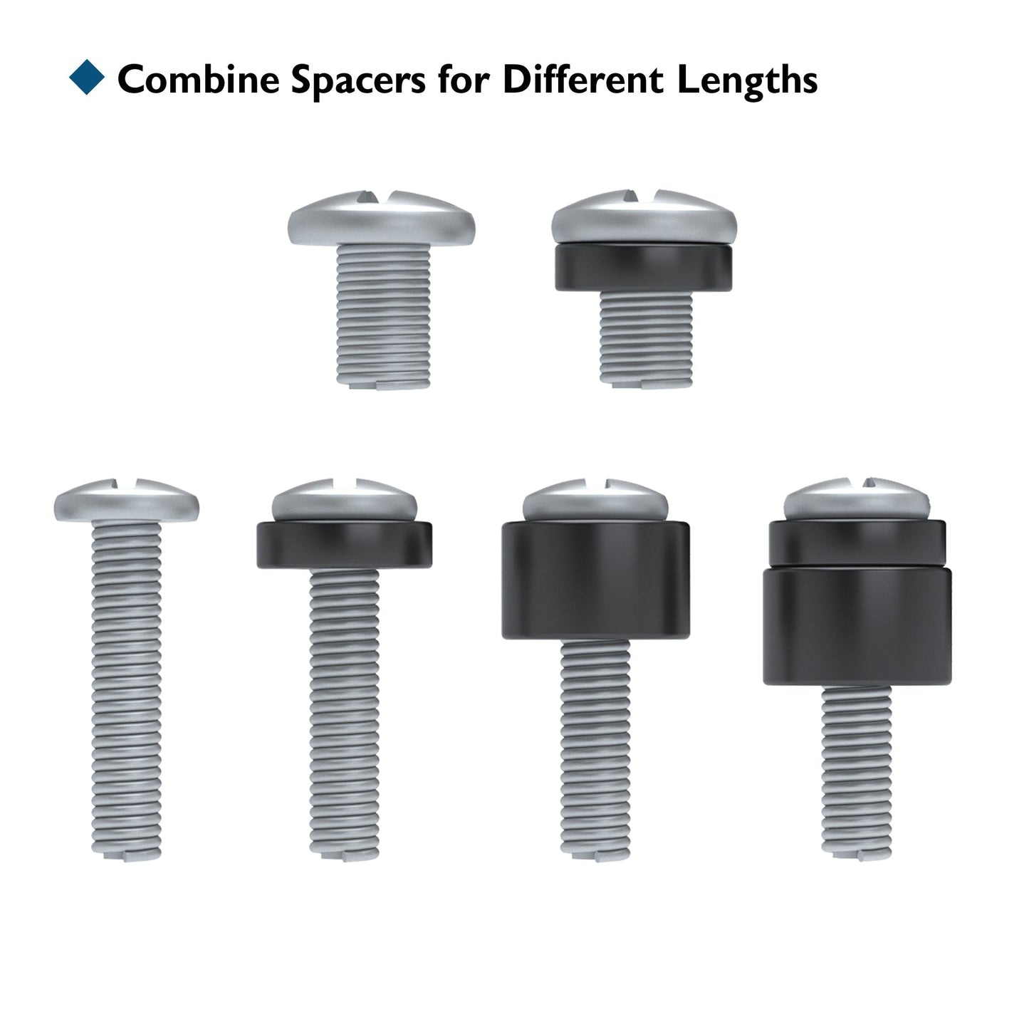 BONTEC Universal TV Mounting Hardware Kit Compatible with Most TVs Up to 80 inch